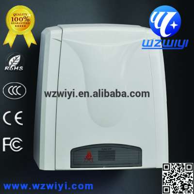 2017 hot wzwiyi high speed ABS body dryer bathroom hand dryer